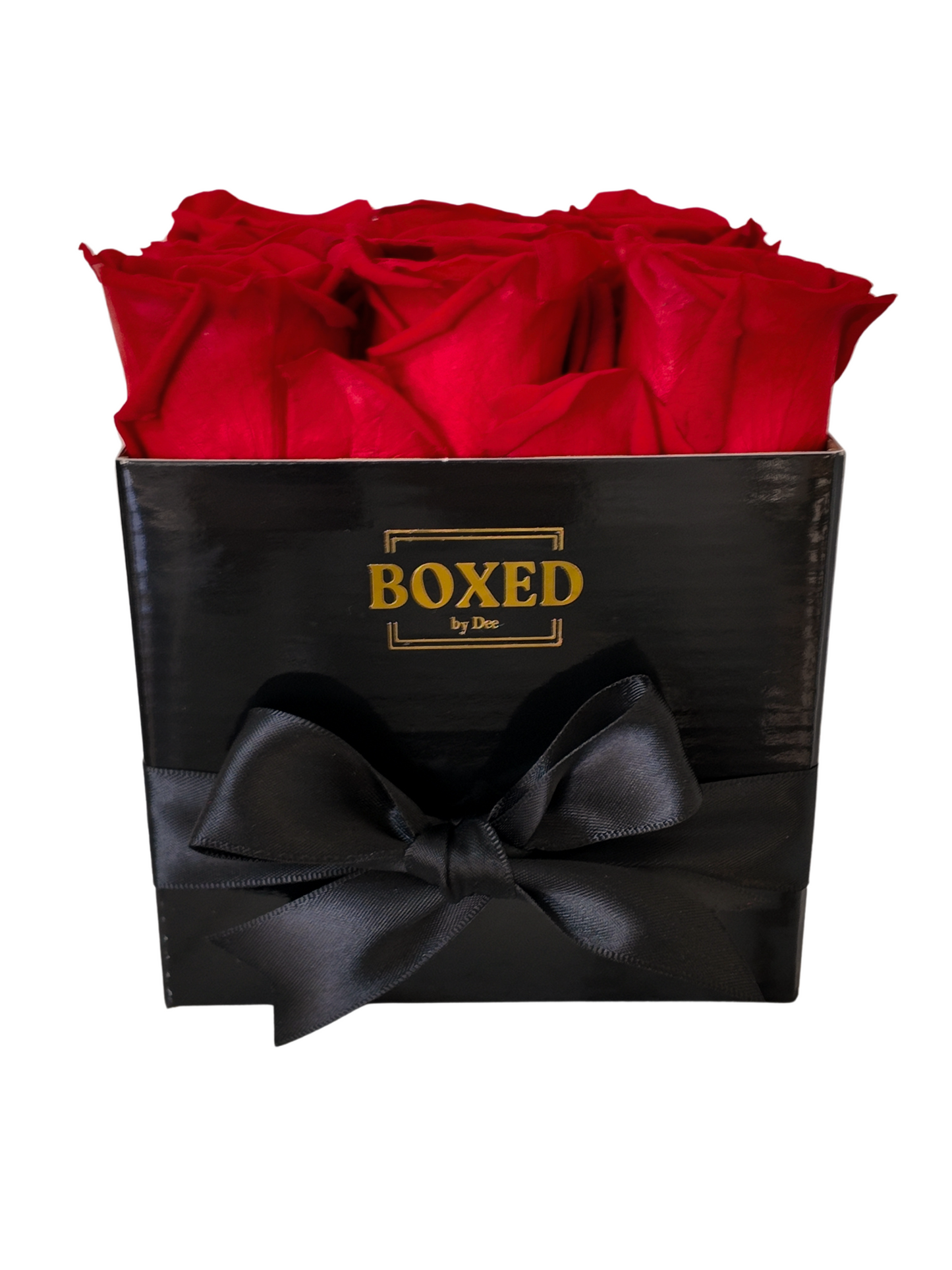 Square Preserved Rose Box
