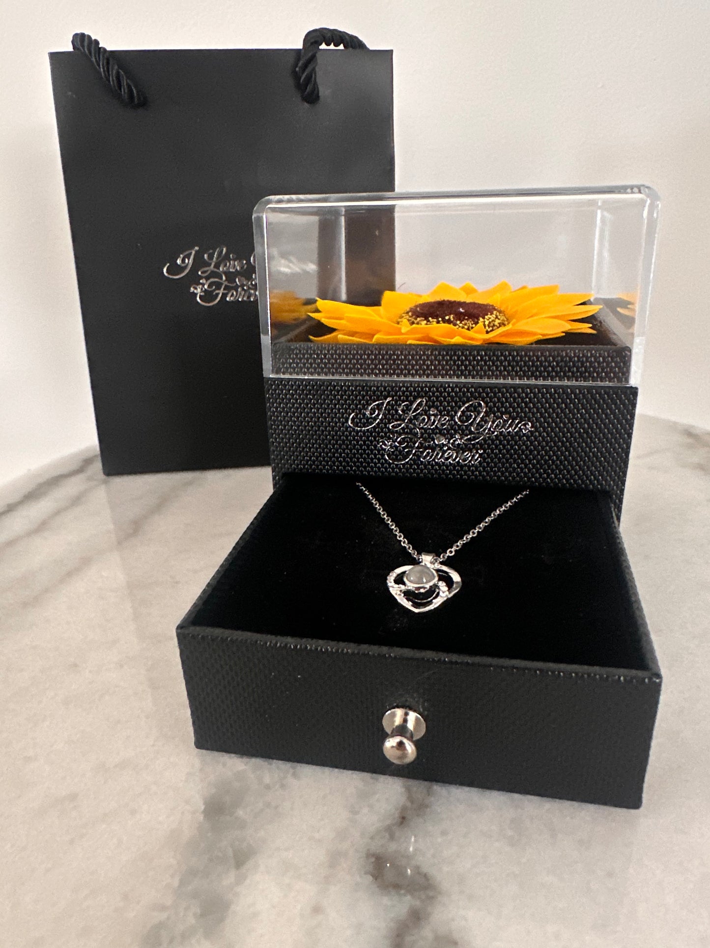 Sunflower Premium Jewelry Box
