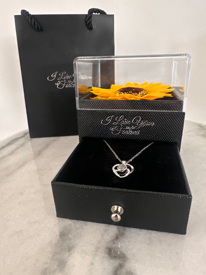 Sunflower Premium Jewelry Box