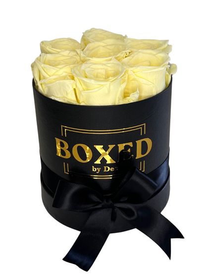 The Luxe Petite Preserved Rose Box - Two Sizes