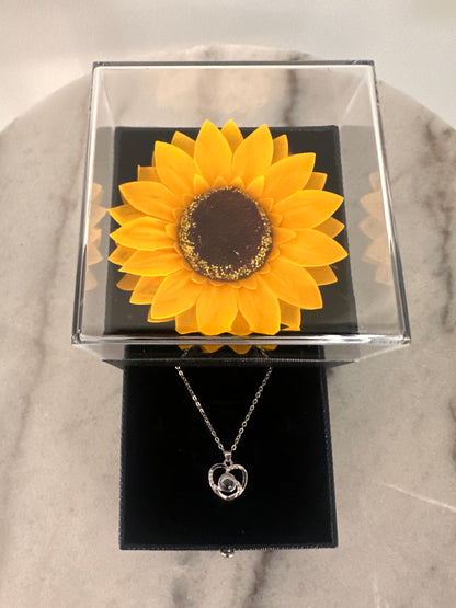 Sunflower Premium Jewelry Box