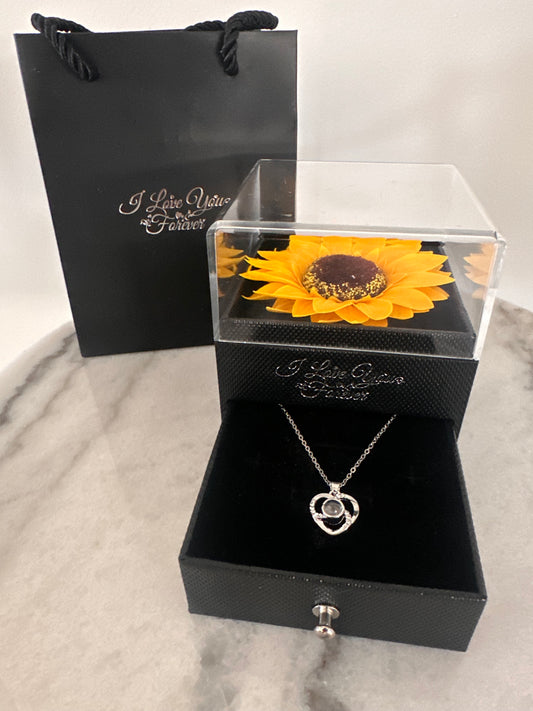 Sunflower Premium Jewelry Box
